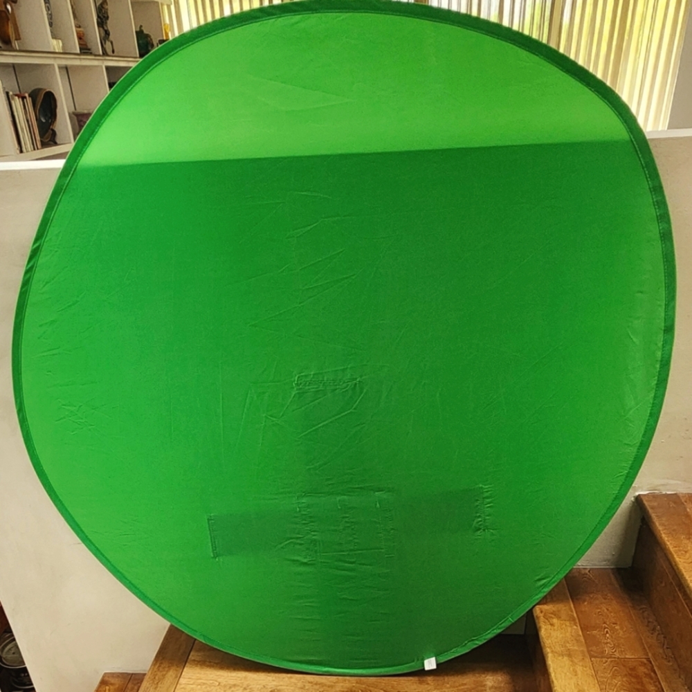 Webaround Green Collapsible Backdrop